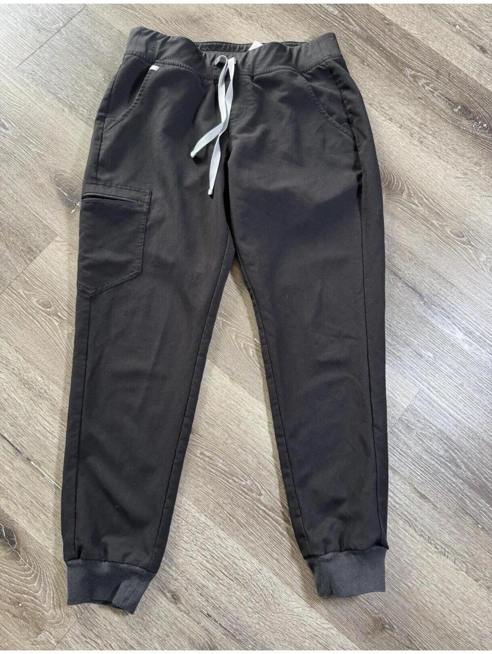 Figs Technical Collection Zamora Jogger Scrub Pants - Black - Women's Small
